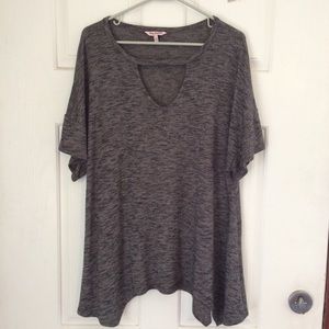 Juicy Couture cutout shark bite tee XL